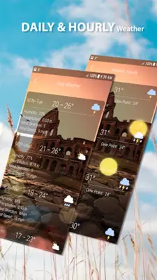 Weather android App screenshot 2